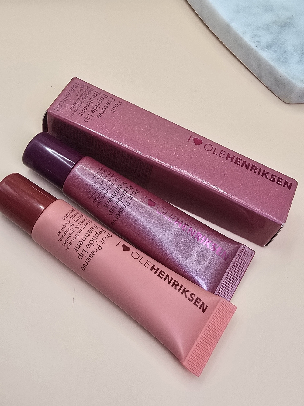 Ole Henriksen Pink and Mauve Lip Treatment Set